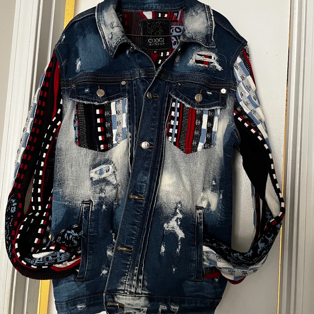 Coogi sweater jacket